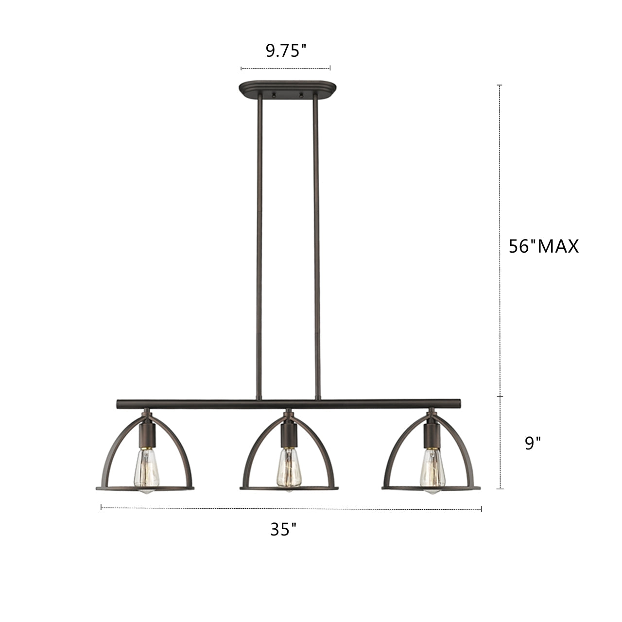 CH2D503RB35-IL3 Island Pendant
