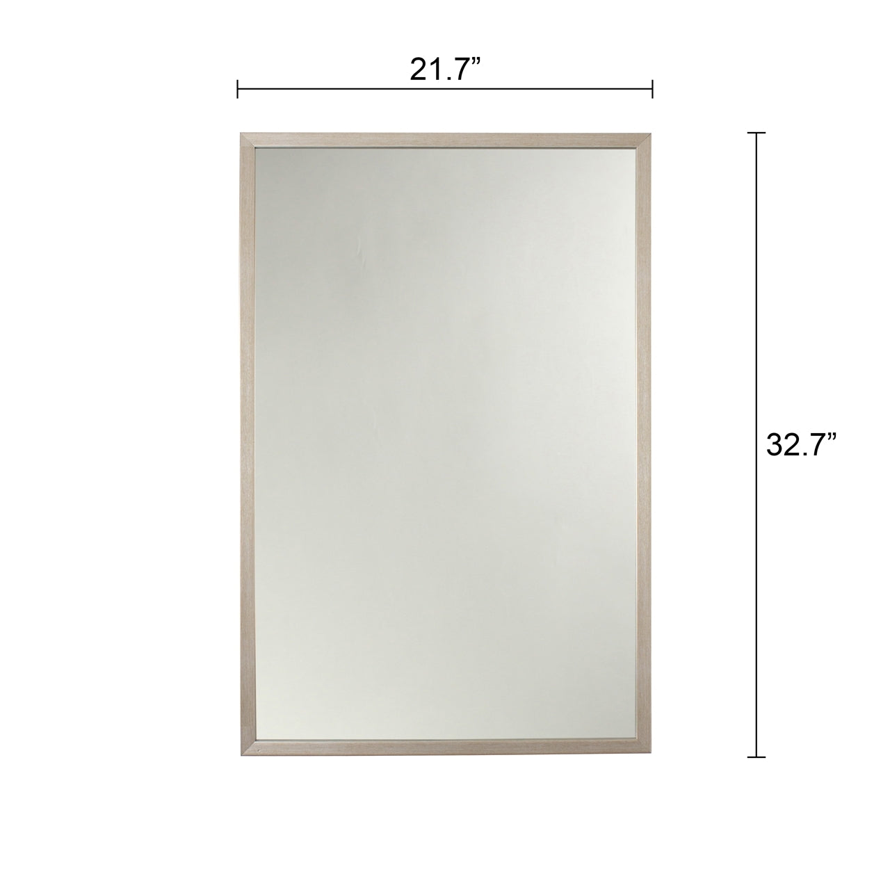 CH8M009SP33-FRT Wall Mirror