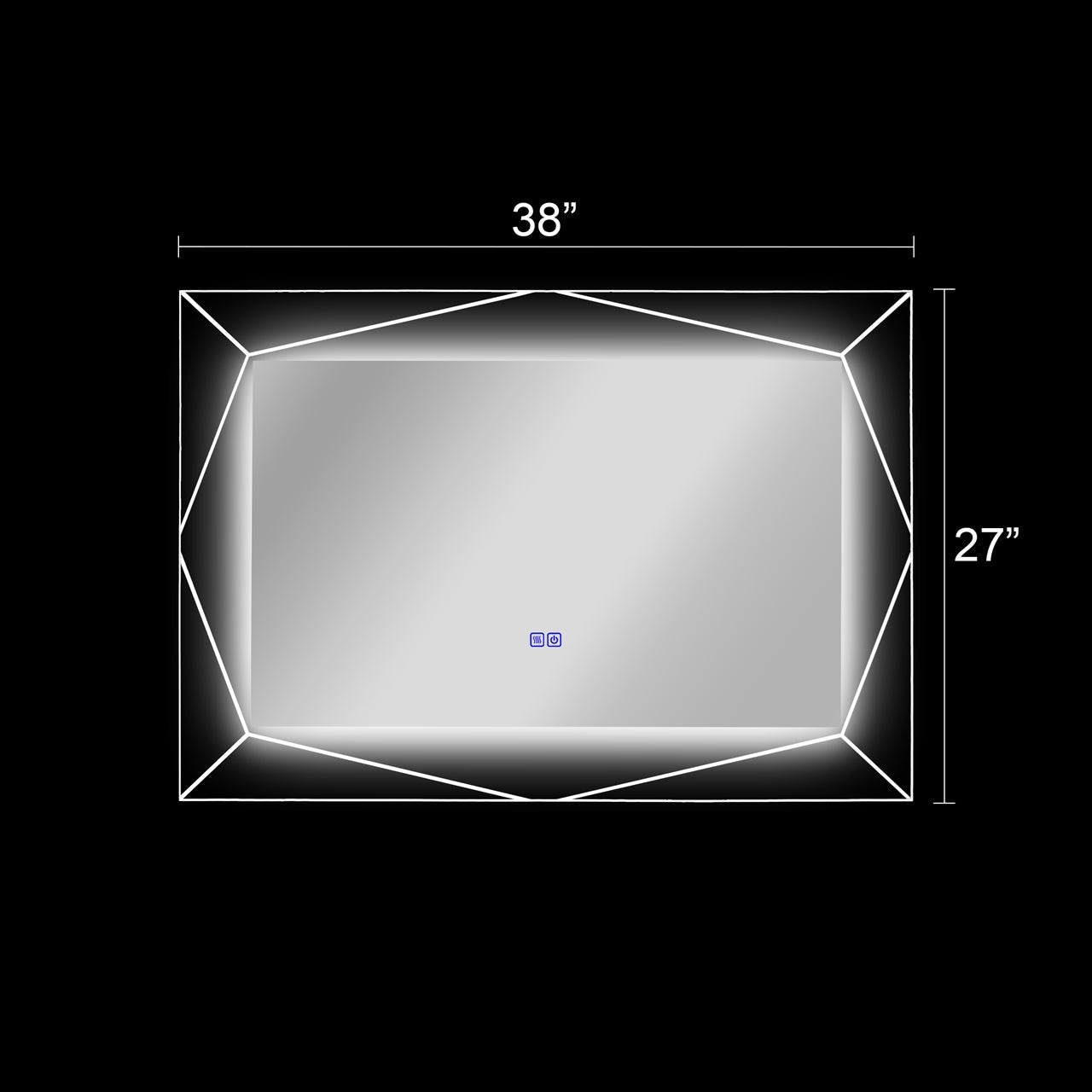 CH9M054BL39-HRT LED Mirror