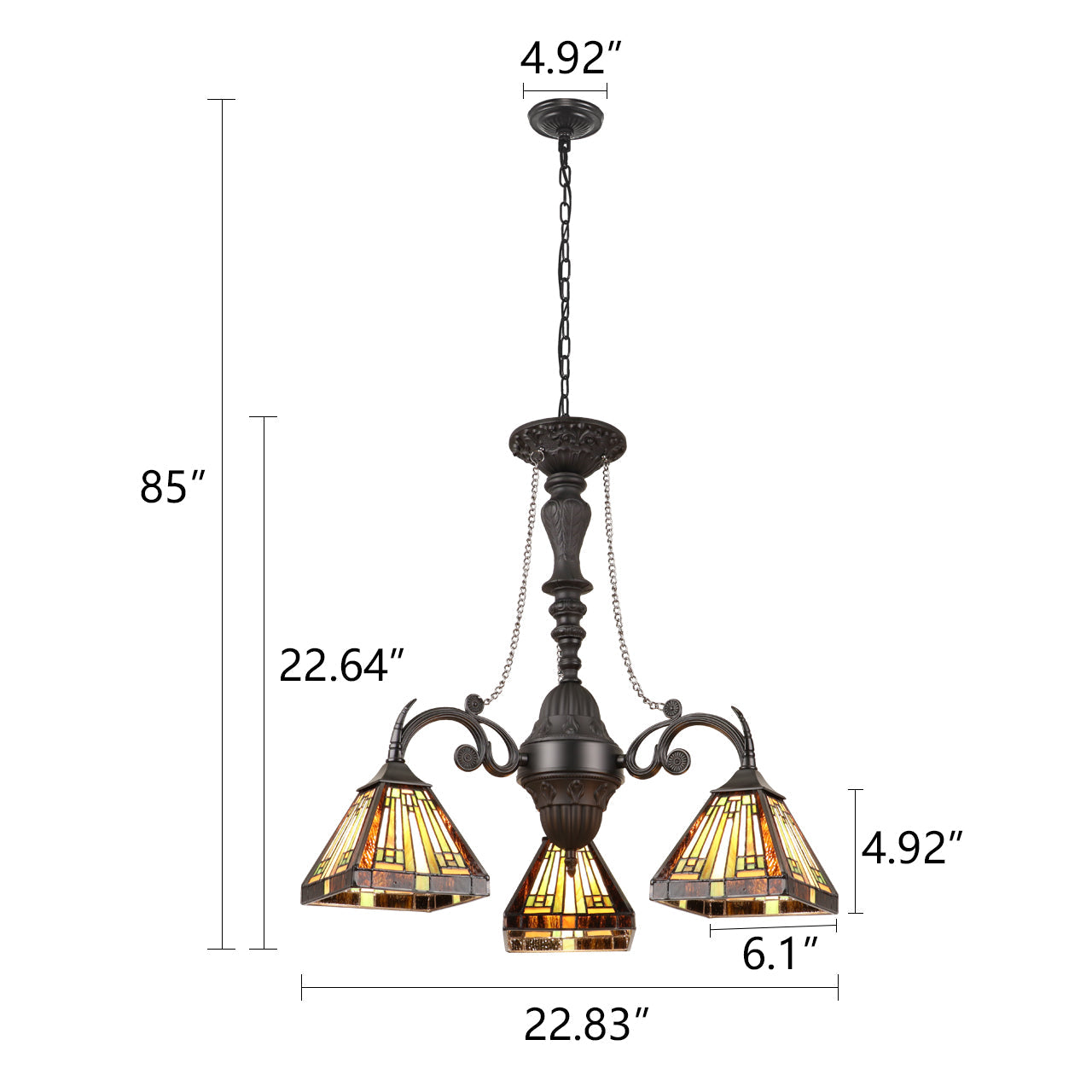 CH33359MR24-DC3 Chandelier