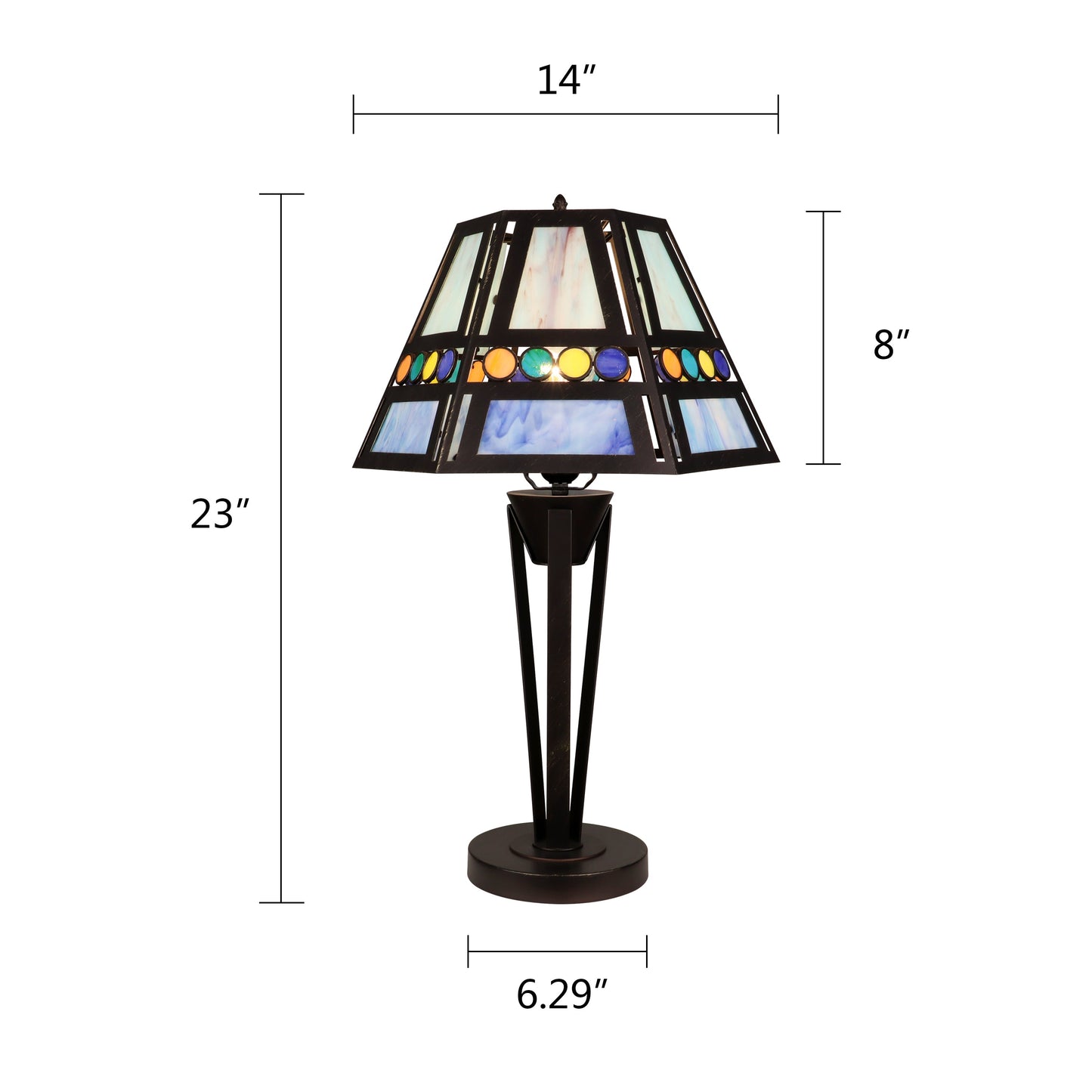 CHRT001BB14-TL1 Retro Table Lamp