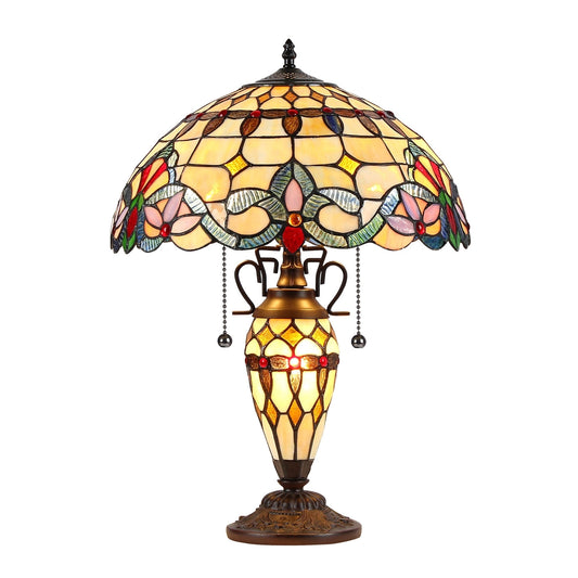 CH33313VI16-DT3 Double Lit Table Lamp