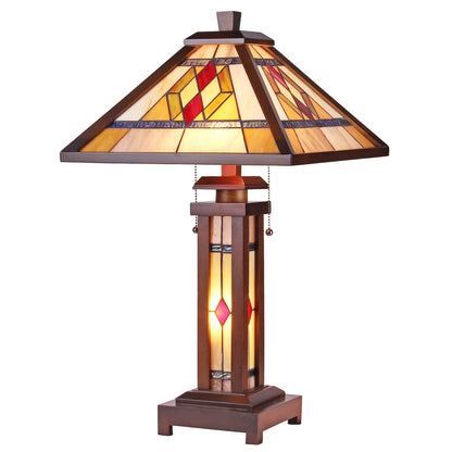 CH35830WM15-DT3 Double Lit Table Lamp