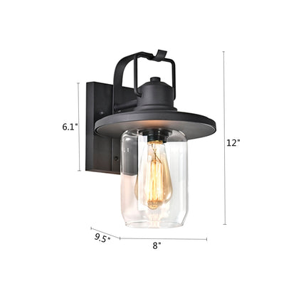 CH2S213BK12-OD1 Outdoor Wall Sconce