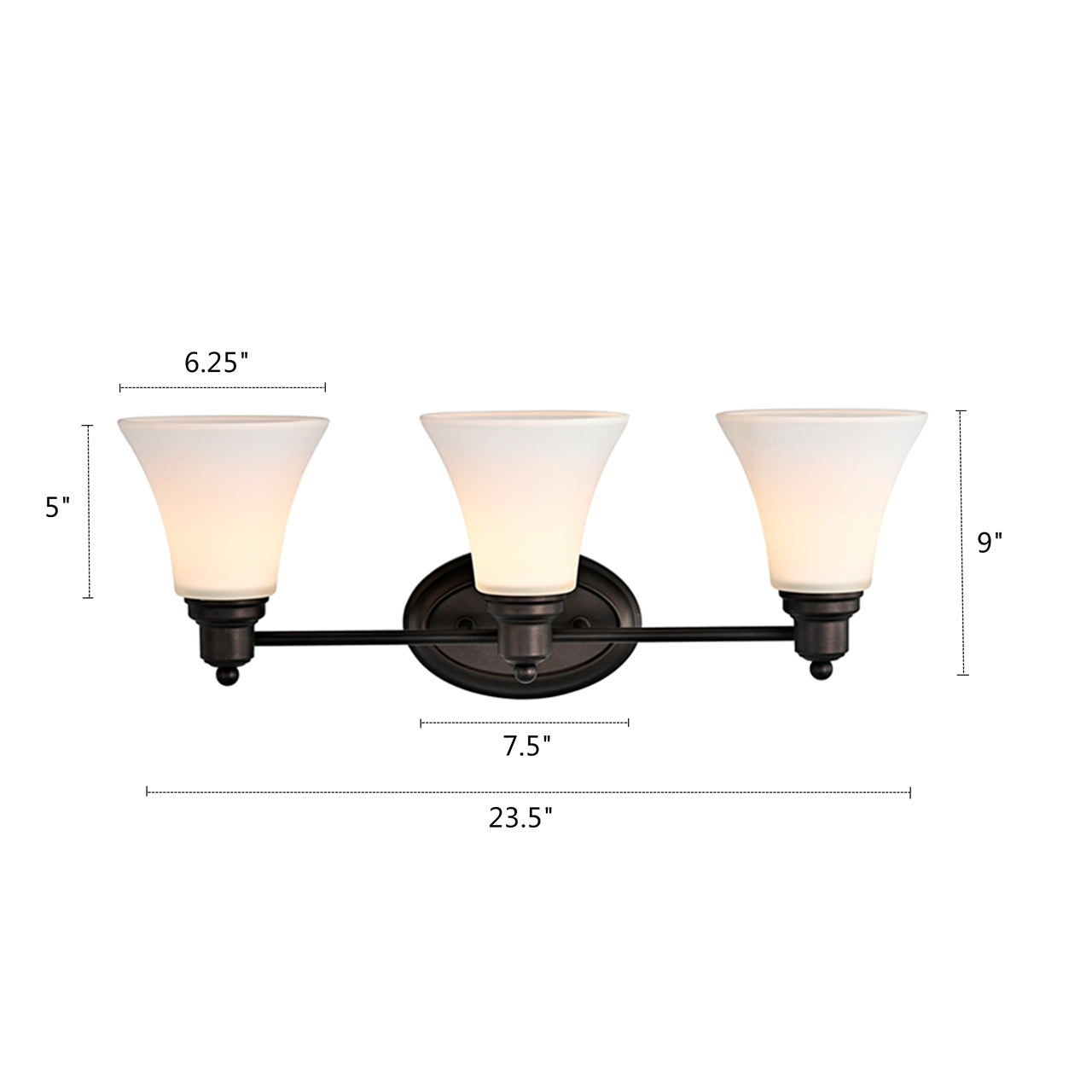 CH2S125RB24-BL3 Bath Light