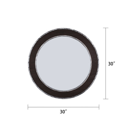 CH8M807BW30-RND Framed Mirror