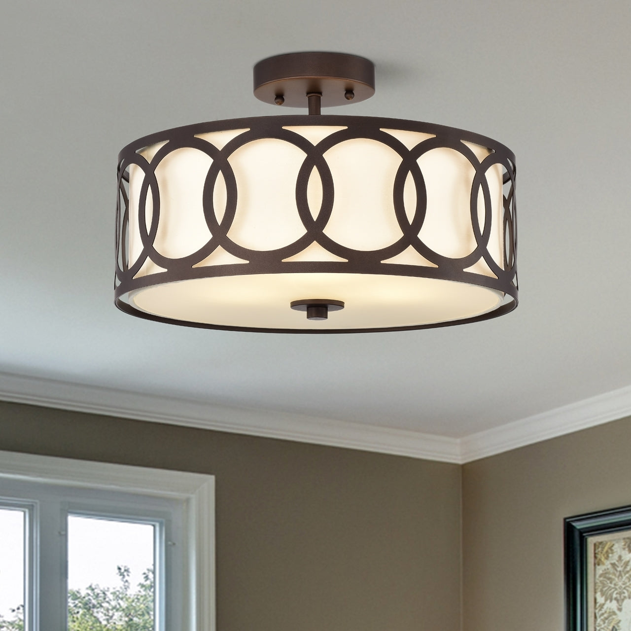 CH2S415RB15-SF3 Semi-flush Ceiling Fixture