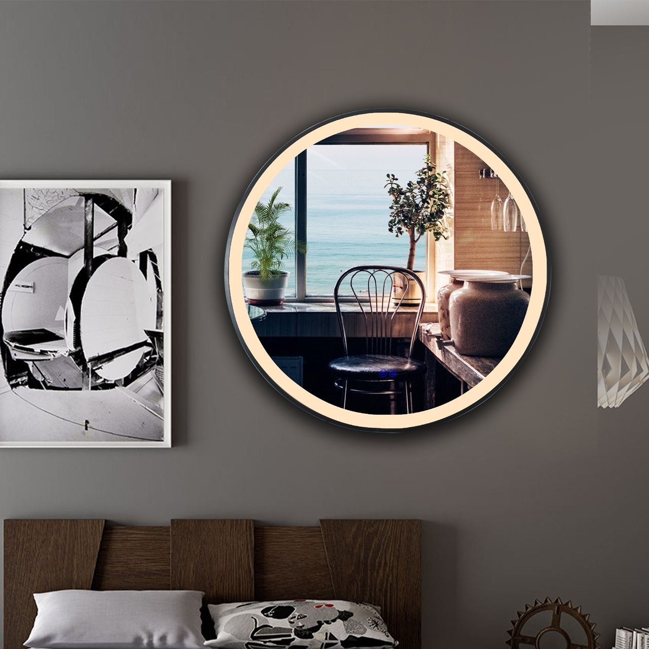 CH9M074EB24-RND LED Mirror