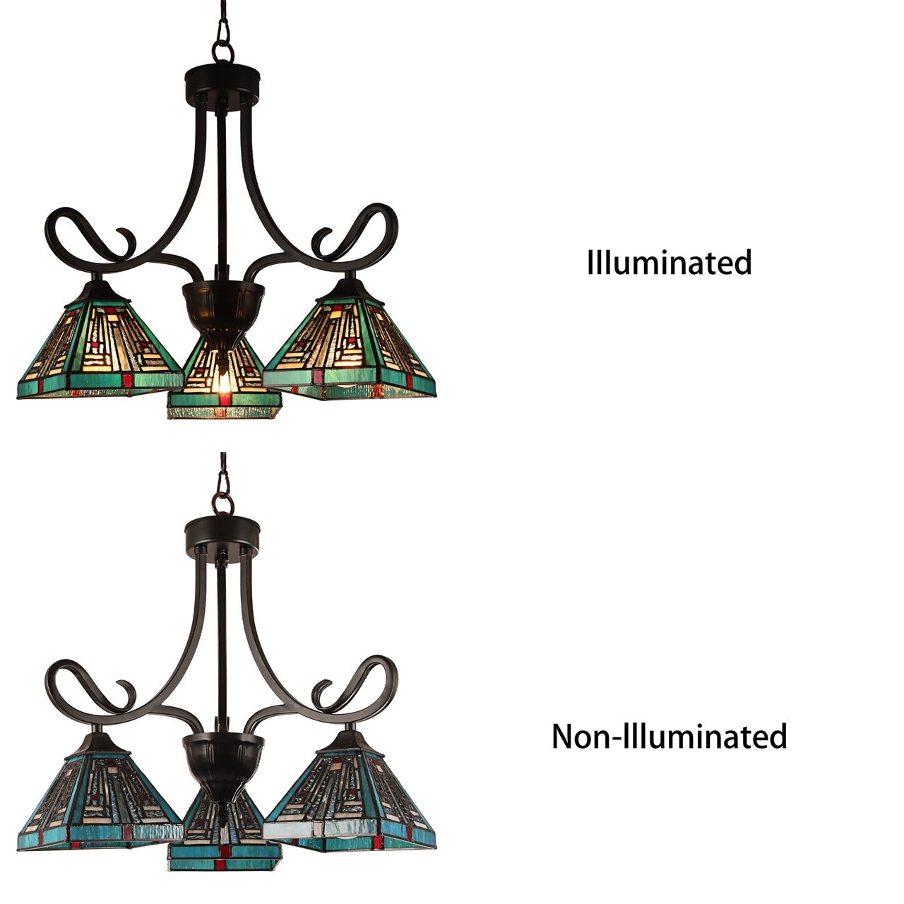 CH3T359BM22-DD3 Mini Chandelier