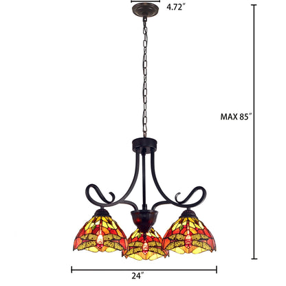 CH3T471RD24-DD3 Mini Chandelier