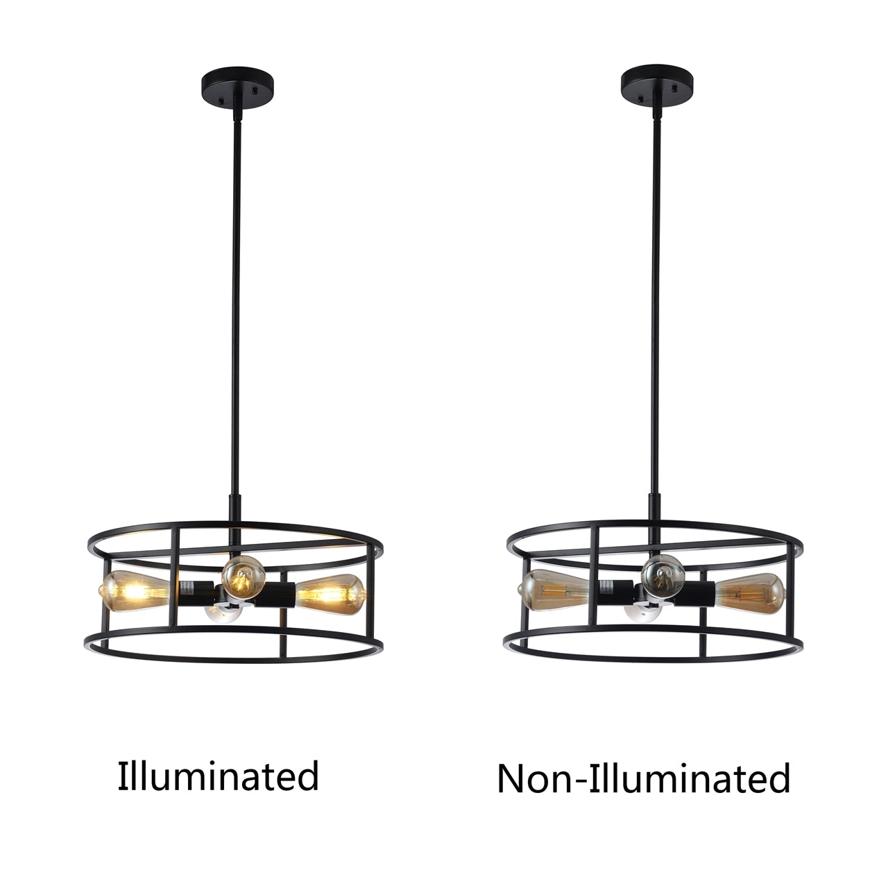 CH6H401BK18-SF4 Semi-flush Ceiling Fixture