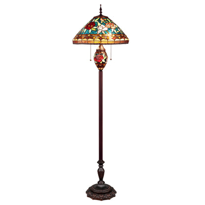 CH11309FR18-DF3 Roses Floor Lamp
