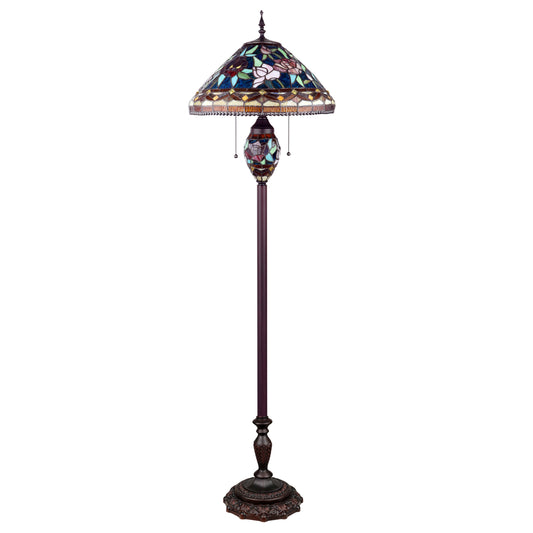 CH11309FR18-DF3 Roses Floor Lamp