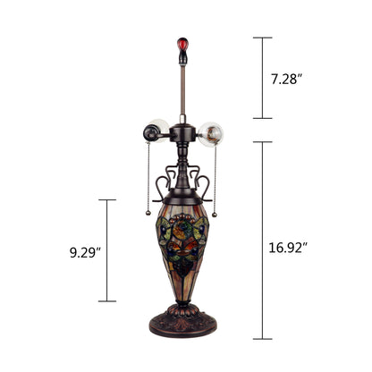 CH18648SV18-DT3 Double Lit Table Lamp
