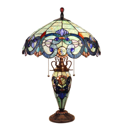 CH18648TV18-DT3 Double Lit Table Lamp