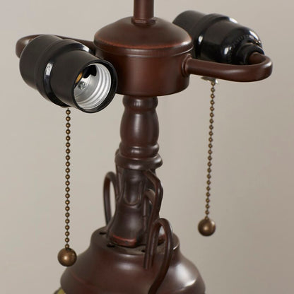 CH18648TV18-DT3 Double Lit Table Lamp