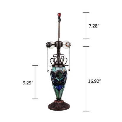 CH18648TV18-DT3 Double Lit Table Lamp