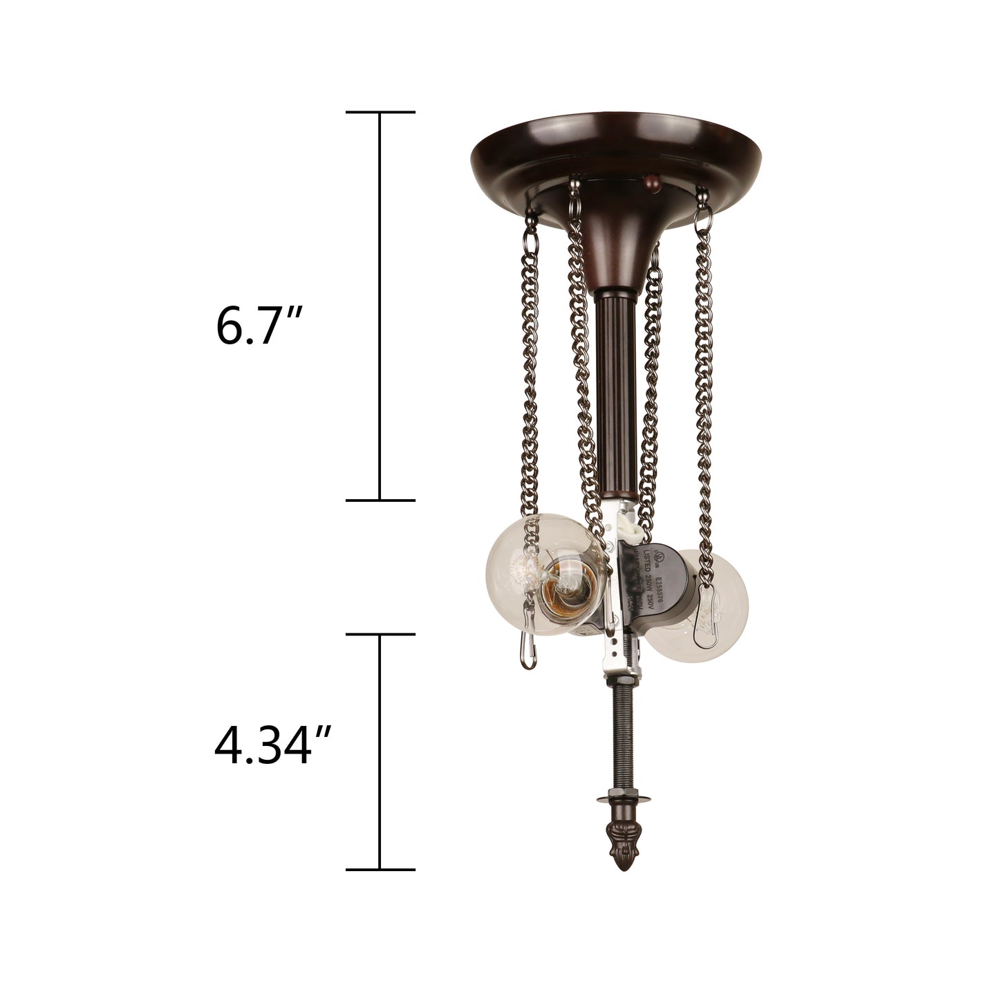CH18780VG16-UF2 Semi-flush Ceiling Fixture