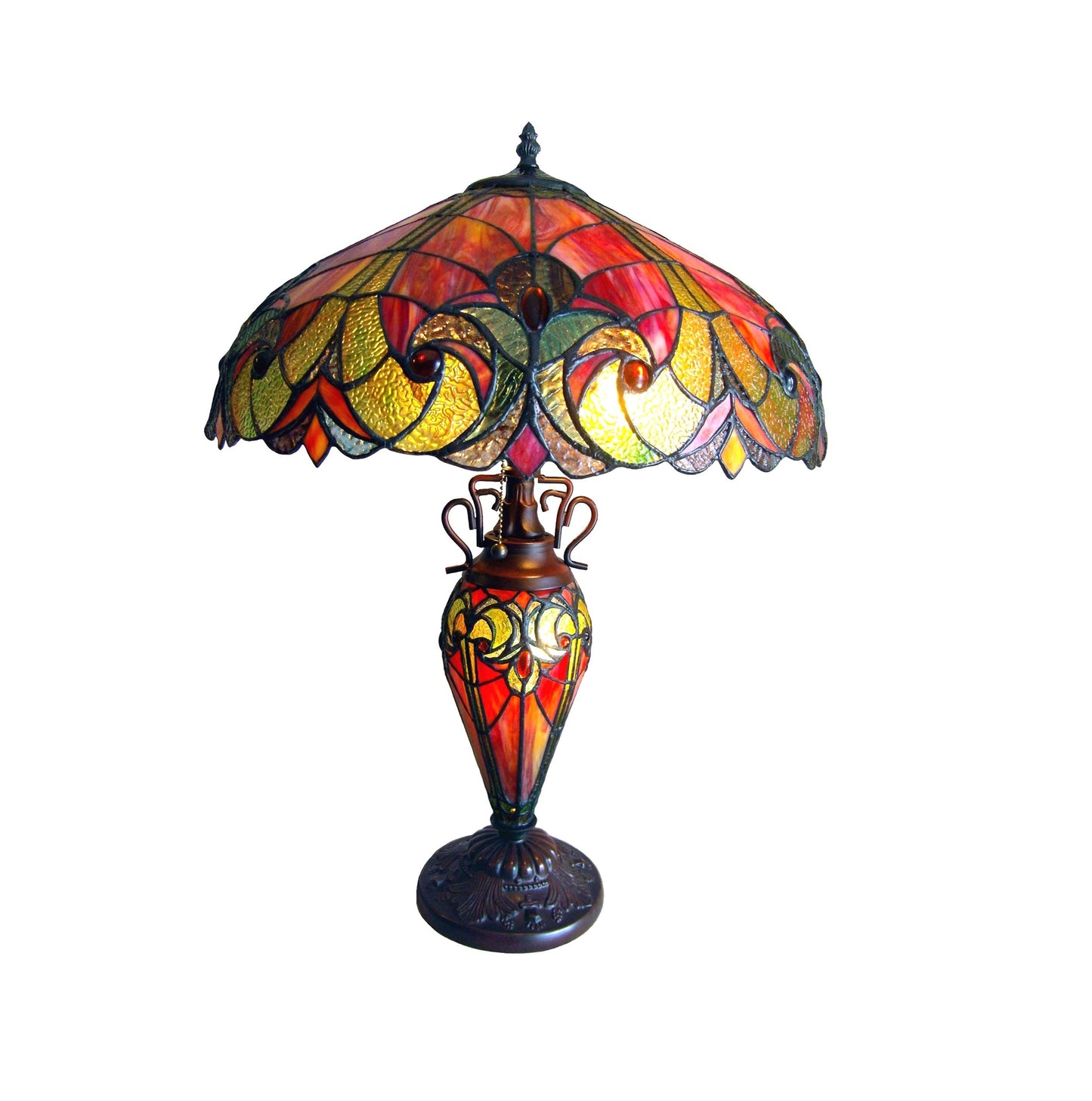 CH18780VR18-DT3 Double Lit Table Lamp
