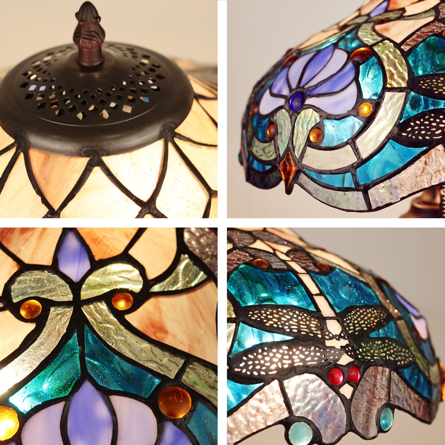 CH1B715BD17-DT3 Double Lit Table Lamp