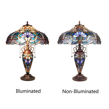 CH1B715BD17-DT3 Double Lit Table Lamp