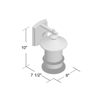 CH20152BK10-OD1 Outdoor Sconce