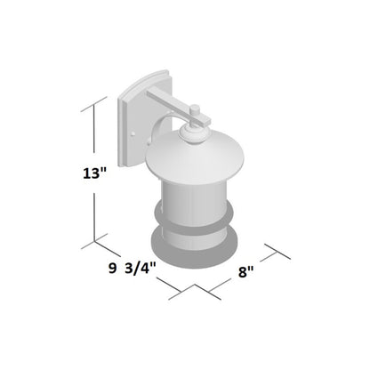 CH20152BK13-OD1 Outdoor Sconce