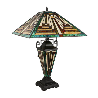CH3T118GM16-DT3 Double Lit Table Lamp
