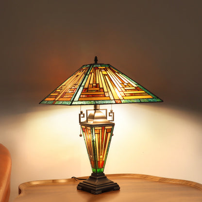 CH3T118GM16-DT3 Double Lit Table Lamp