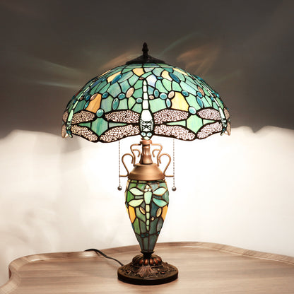 CH3T524GD16-DT3 Double Lit Table Lamp