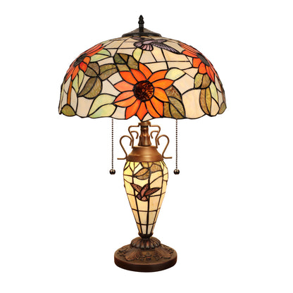CH3T617OF16-DT3 Double Lit Table Lamp